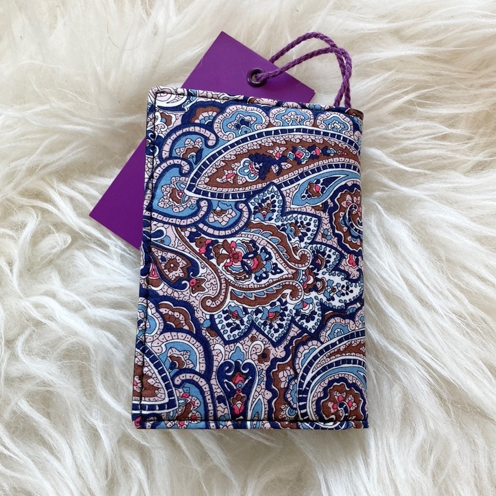 Gianni Feraud x Liberty London Cotton/Leather Card Wallet - Picture 4 of 7